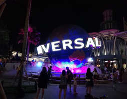 Universal Studios Singapore - huvipuistopäivä
