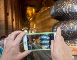 Bangkokin temppelit Chao Phraya -joen varrella