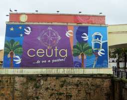 Sateinen Ceuta ja huijari Algecirasissa