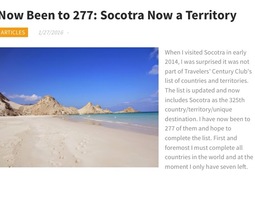 Socotra, uusin TCC-alue