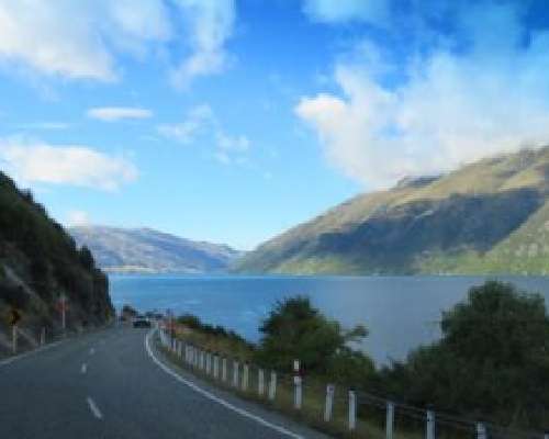Autolla Uudessa-Seelannissa: Eteläsaaren kier...