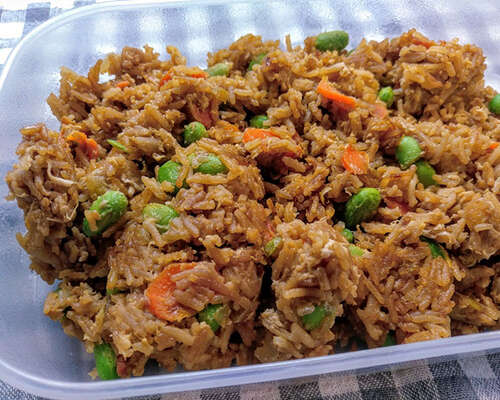 Paistettu riisi, fried rice