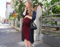 Kesäinen asu & raskauskuulumisia