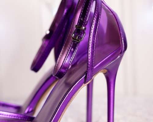 Violetit stilettokorkokengät Dark Feminine- t...