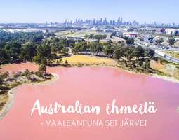 Australian ihmeitä – pinkin järven rannalla