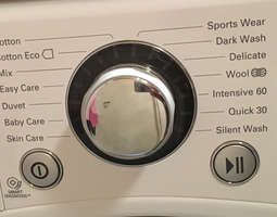 Pyykkikoneen eri pesuohjelmien sähkönkulutus