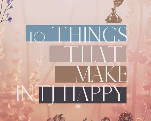 10 things that make me, an INTJ woman happy