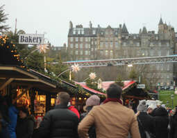 Skotlantilainen Joulu ja Edinburghin joulumar...
