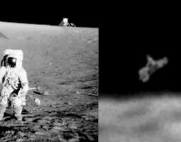 Mahdollinen UFO Apollo 12 tehtävän aikaan kuussa