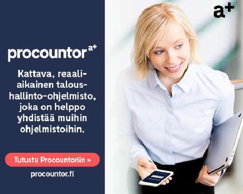 Procountor – helpota yrityksesi taloushallintaa