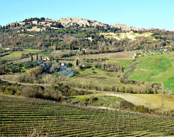 Talvinen Toscana: maailmaperintökohteet Val d...