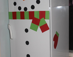 Luukku 2: Jääkaapista tuli lumiukko!