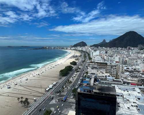 Rio de Janeiro – Copacabanan sykkeessä