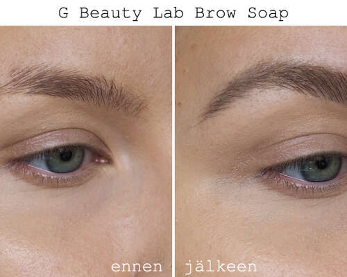 Testissä G Beauty Brow Soap -kulmasaippua