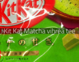 Makutestissä Kit Kat Matcha -suklaapatukat