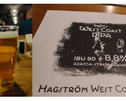 Hagström West Coast DIPA – olut kuin Naantali...