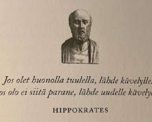 Hippokrateen kanssa samoilla linjoilla