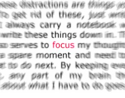 Focusing is Effective