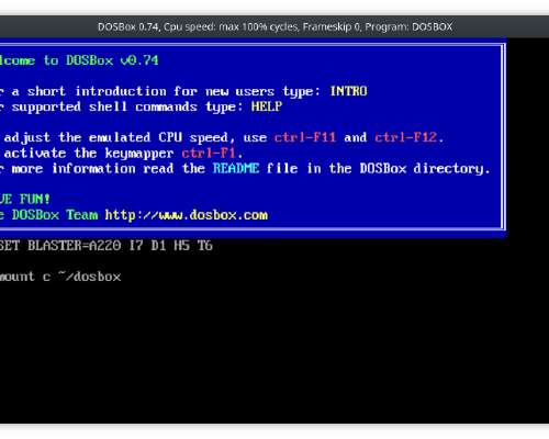 DOSBoxin asentaminen Linuxille vanhojen DOS-p...