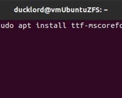 Fonttien asentaminen Ubuntu 20.04: een