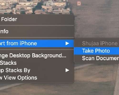 Kuinka käyttää macOS: n jatkuvuuskameraa valo...
