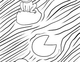 10 Flowing (Inktober 2018, a coloring page) /...