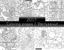 2017: Coloring pages / 2017: Värityskuvat
