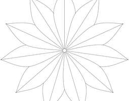 A pretty flower (a coloring page) / Nätti kuk...