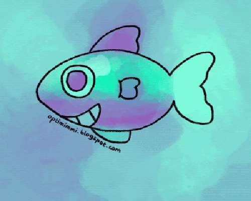 A Smiling Fish (animation) / Hymyilevä kala (...
