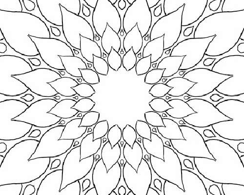 Abstractions (a coloring page) / Abstraktiot ...