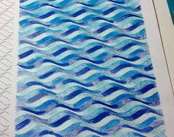 Colored waves / Väritetyt aallot