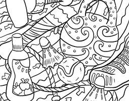 Energetic sports (a coloring page) / Energine...