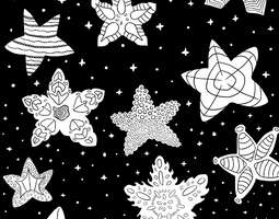 The Lights of Winter (a coloring page) / Talv...
