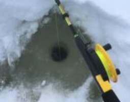 Ice-fishing in Finland