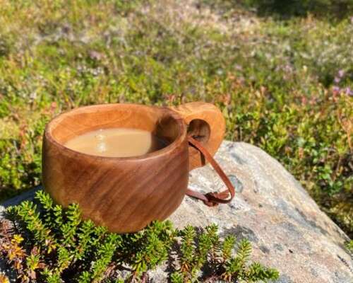 Lovely coffee break at Rokua National Park