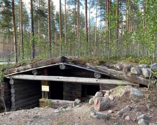 Menkijärvi dugout and defence fighting positi...
