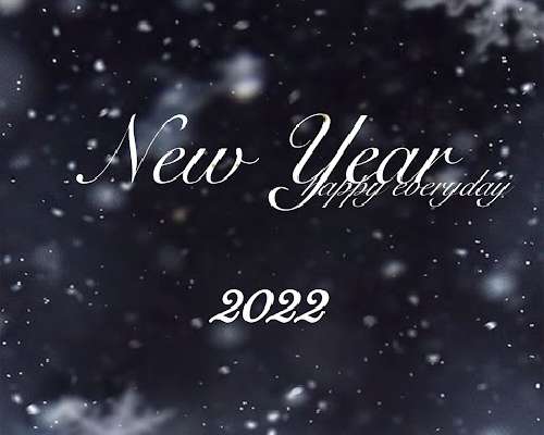 Hyvää uutta vuotta 2022