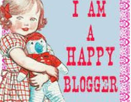 Onnellinen bloggaaja