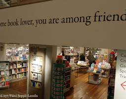 Kirjakauppaturistina Englannissa