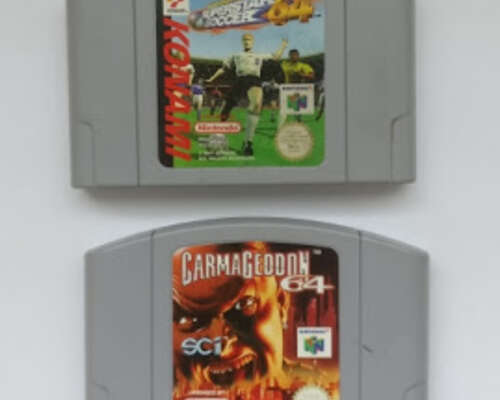Carmageddon 64 ja Konami International Supers...