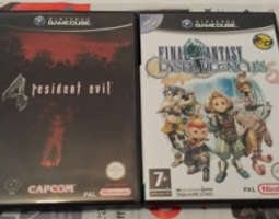 Resident Evil 4 ja Final Fantasy Crystal Chro...