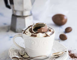Eggpresso – tarjoa kahvi suklaamunasta