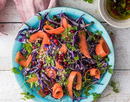 Salaattiviikko osa 4: Punakaali-porkkanasalaatti