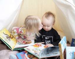 Rakkaus lukemiseen syntyy jo lapsena