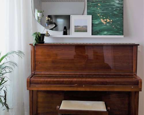 Piano olohuoneessa - hitti vai huti?