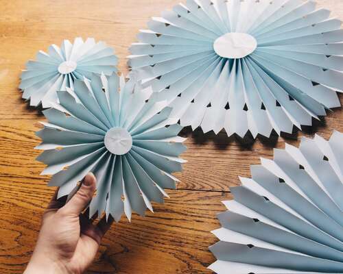 DIY: Helpot paperikoristeet juhliin