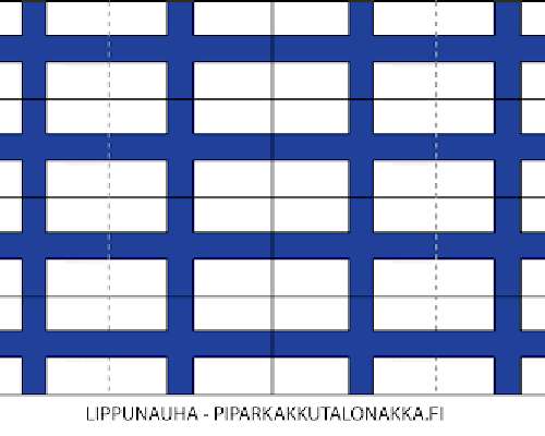 Uudistettu: Lippunauha - tulostettava suomenl...