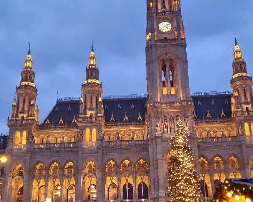 Wien joulukuussa 2023