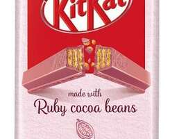 Hittisuklaa KitKat Ruby saapui Suomeen