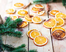 Joulukalenteri - Luukku 16: Kuivatut appelsii...